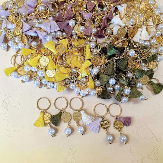 The Art of Beading Christening Charm Beige Bracelet 20 Pieces MARTYRIKA90