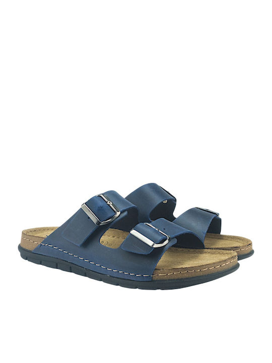 Men's Sandals In Blue Colour