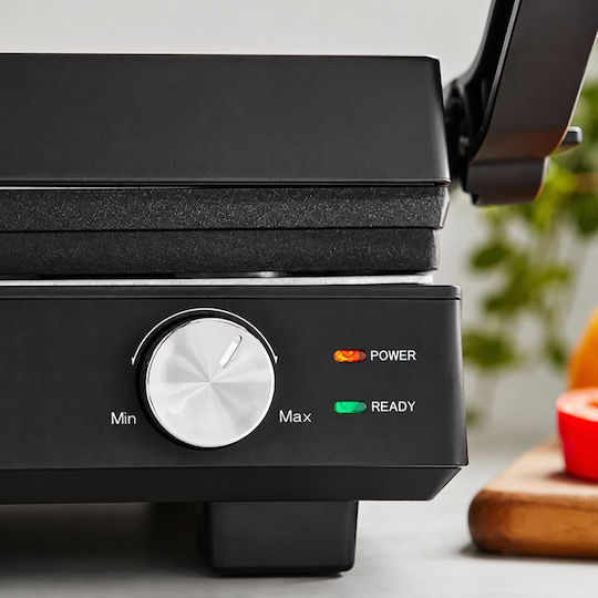Morphy Richards Sandwich Maker with Non-Stick Removable Plates for 2 Toasts 1800W Black