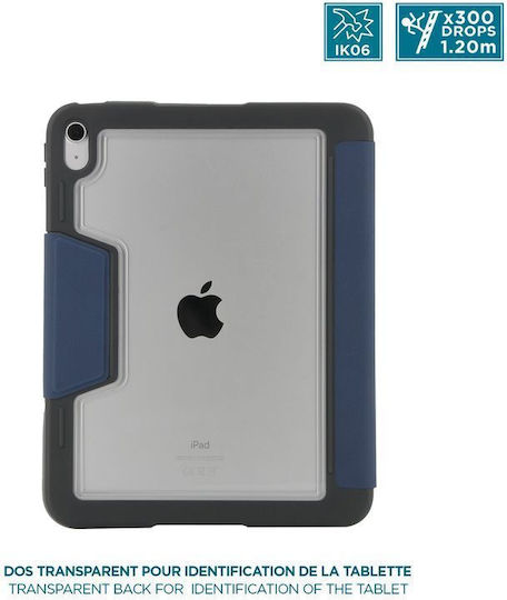 Mobilis Flip Cover Durable with Keyboard Blue for Ipad 11" (2025) / Ipad 10.9" (2025)