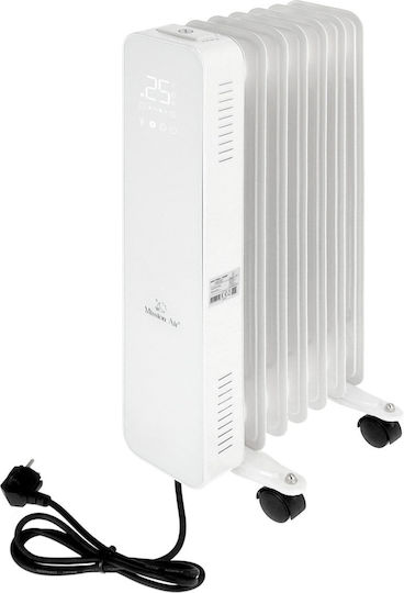 Mission Air Oil Filled Radiator with 6 Slices 1500W