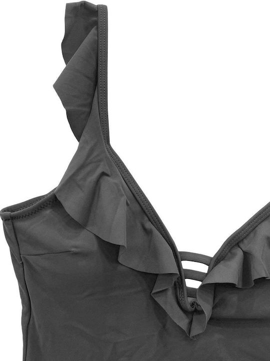 Black One Piece Swimsuit