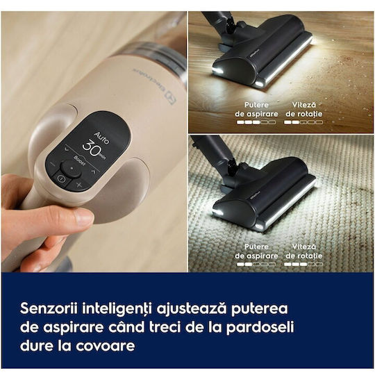 Electrolux Upright Επαναφορτιζόμενη Σκούπα Stick Καφέ