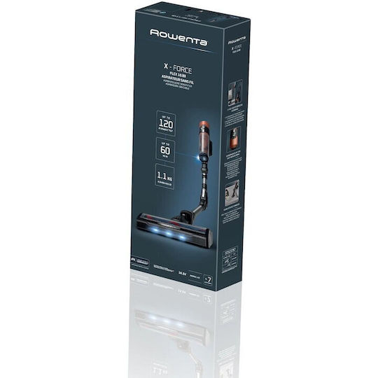 Rowenta X-force Flex 10.80 Aspirator Stick Reîncărcabil Portocaliu