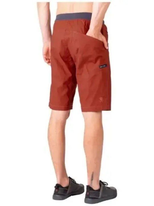 Rafiki Herren Kurze Bergsteigerhose Rot