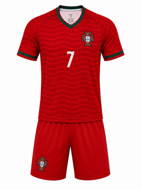 Ing Drop Kinder Nationalmannschaften Trikot Portugal Set Ronaldo Pr55327-7