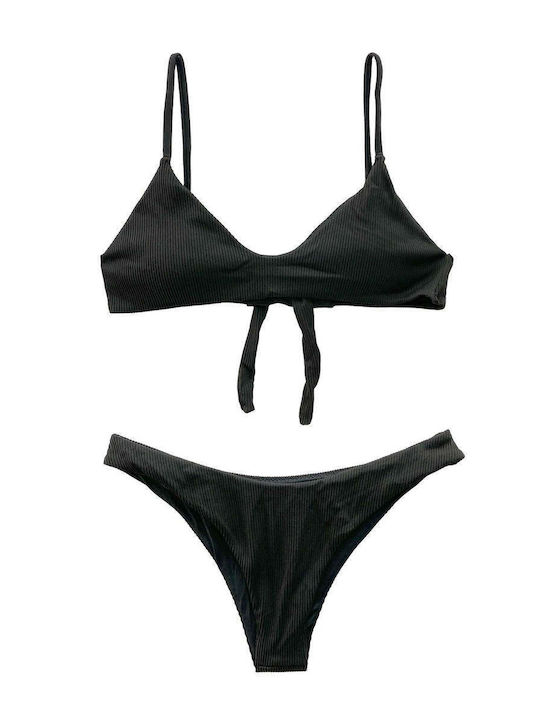 Set Bikini Brasil Schwarz