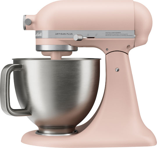 Kitchenaid Mixer Planetar 325W cu Bol din Inox 4.7lt Roz