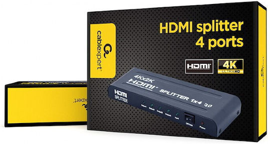 Gembird Dsp-4ph4-02 Gembird Splitter Interfață Hdmi 4 Porturi