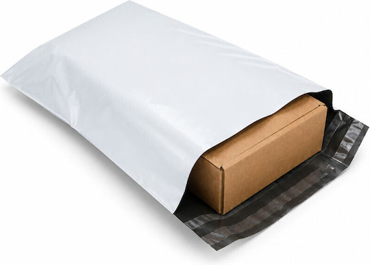 Plicuri de curierat B5 190x250 Mm Set 50 Bucăți Autoadezive Impermeabile Albe