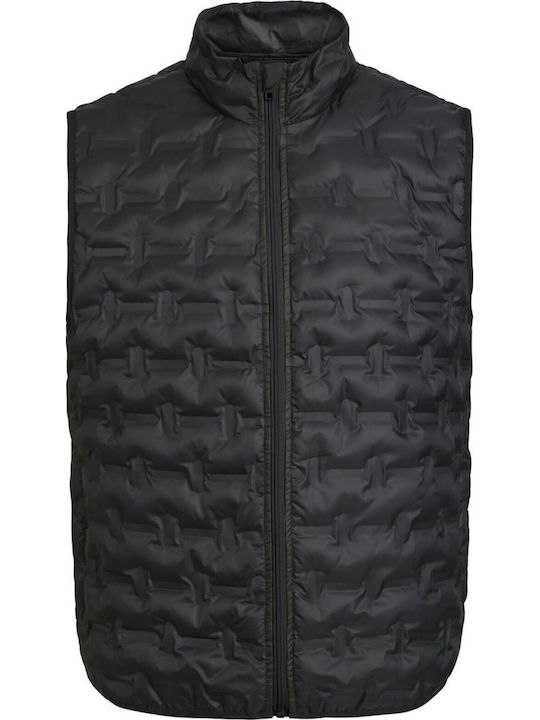 Geacă fără mâneci Puffer Negru.