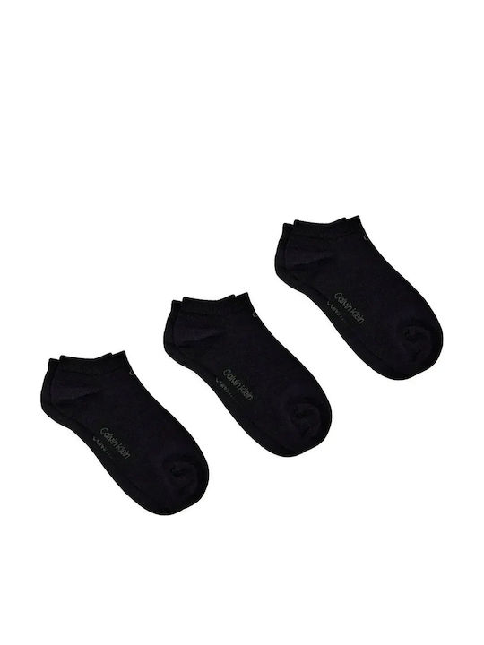 Calvin Klein Дамски Чорапи Black 3Пакет