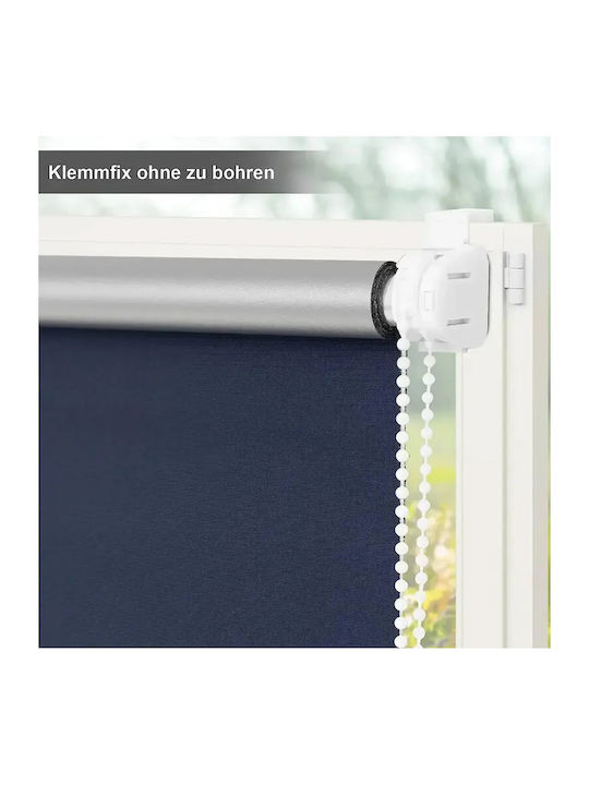 Woltu Roller Blinds Total Blackout Blue W70xH160cm