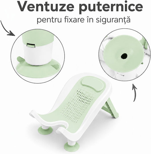Kidizi Baie pliabilă pentru bebeluși verde