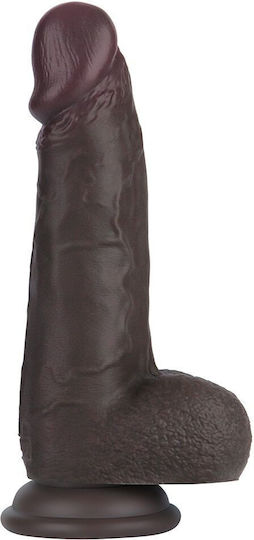 Lovetoy Dildo Dublu cu ventuză Negru