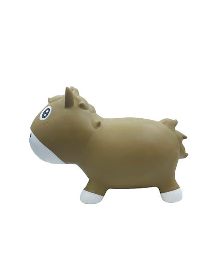 Kidzzfarm Hop Hop Horse Jolly for 1+ years Years Beige 46cm.