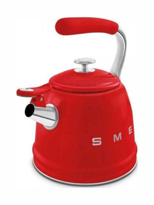 Smeg KönigHOFFER Rostfreier Stahl Teekanne Grau 2300ml