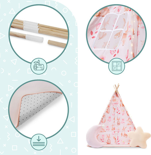 Mamabrum Pink Kids Tent