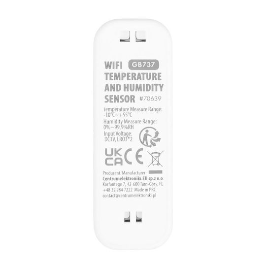 Temperature - Humidity Battery Wi-Fi Sensor