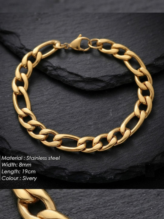 Sharks Bay Clothing Men's Steel Bracelet