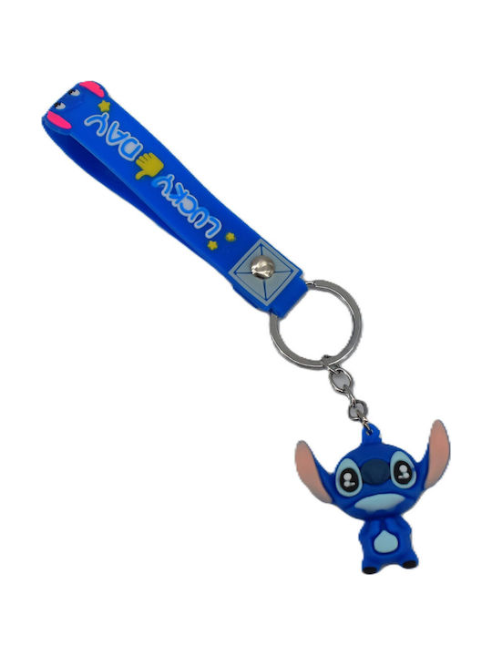 Stitch Blue Keychain Hanging Keychain K.15436-3 Stitch Blue Keychain Hanging Keychain K.15436-3