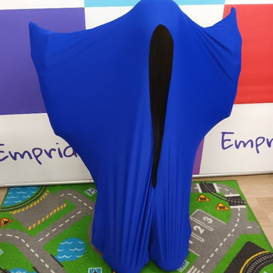 Sensory Body Bag Sensory Body Stocking Blue S 100x70 Cm
