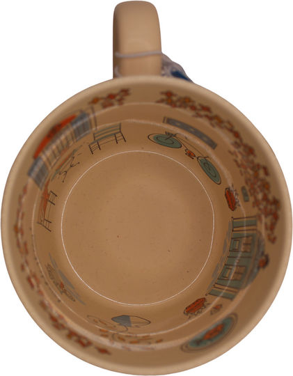 Good Morning Ceramic Brown Mug