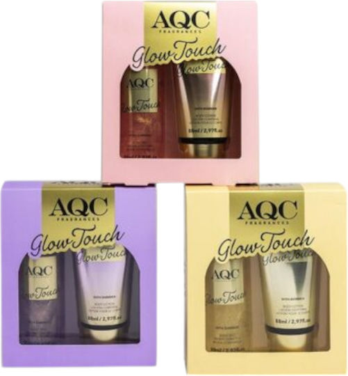 Aquarius Cosmetic Glow Touch Shimmer Duftset mit Körperlotion