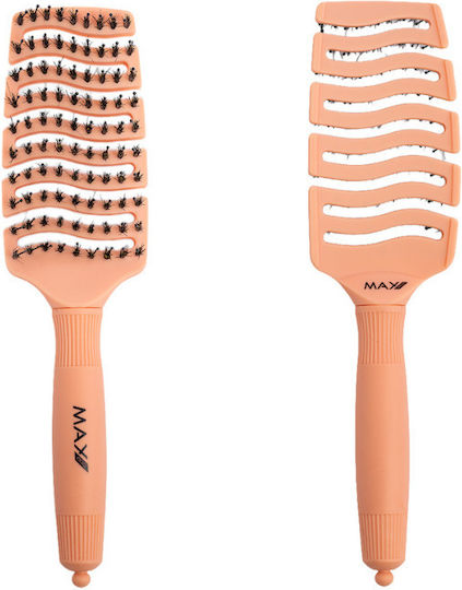 Max Pro Green Hair Brush