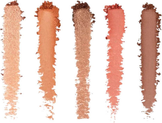 MUA Eye Shadows Palette with Eye Shadows in Pressed Powder Form Shade