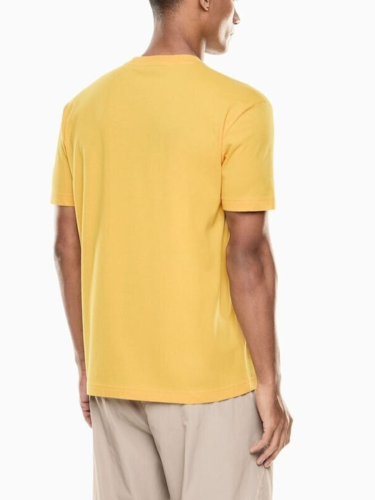 Tricou Sport Logo Auriu