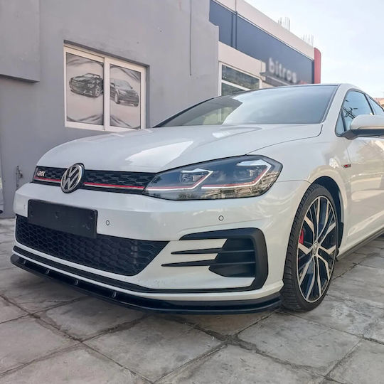 Motordrome Front Car Spoiler Compatible with Volkswagen Golf 17-20