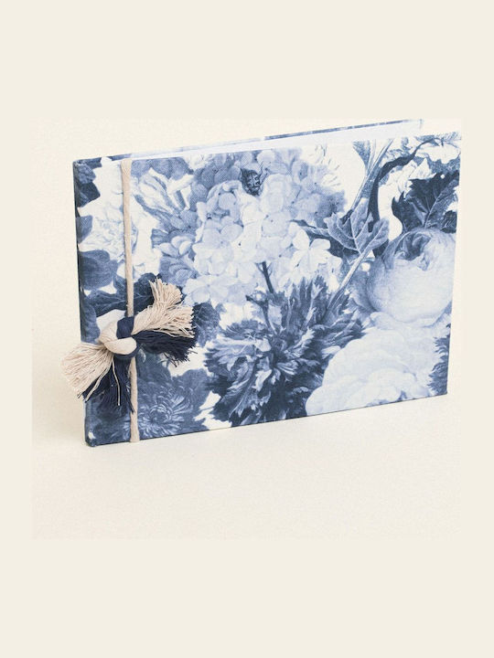 Beauty Home Hochzeitswunschbücher Blau Blumen