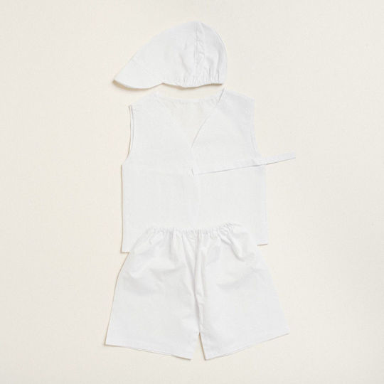 Beauty Home Christening Underwear Boy White
