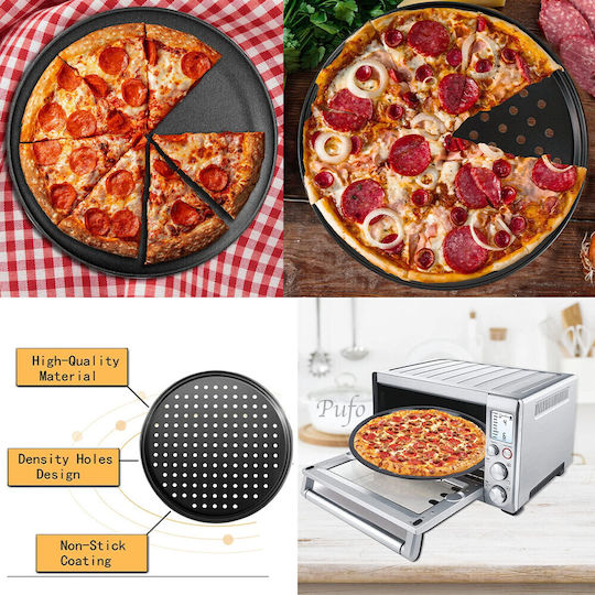 Aluminum Perforated Baking Pan with Non-Stick Interior Coating