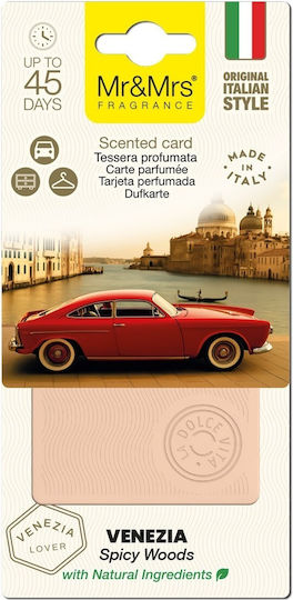 Scented Card Venezia Pink La Dolce Vita Mr&mrs Fragrance