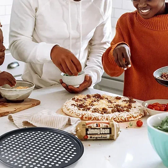 Aluminum Perforated Baking Pan with Non-Stick Interior Coating
