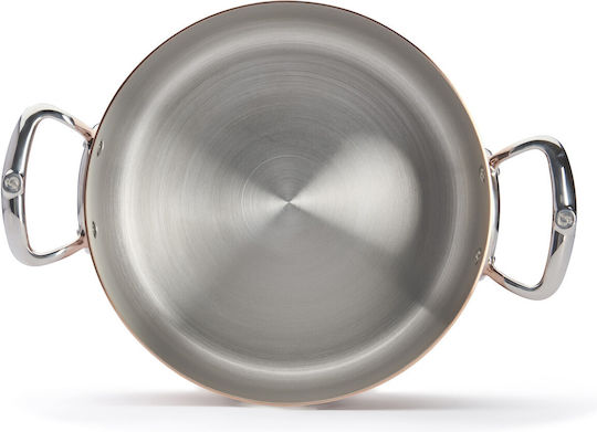 De Buyer Inocuivre Βαθιά Ανοξείδωτη Κατσαρόλα 8lt / 28cm