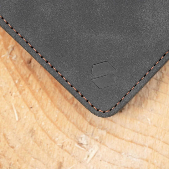 Spacecase Leather and Silicone Wallet Black (Xiaomi 17T Pro)