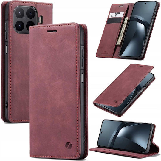 Spacecase Leather Wallet Red (Xiaomi 17T Pro)