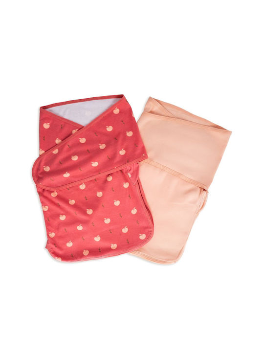 Blisssnug Swaddle Blanket Cotton Pink