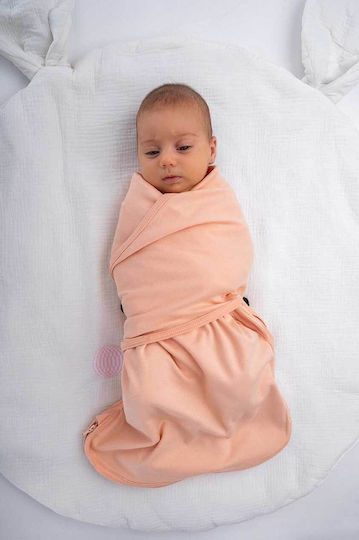 Blisssnug Одеяло За Пелени Памучно Розово