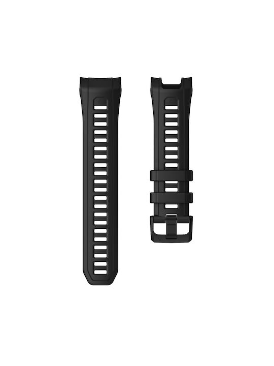 Λουράκι Silicone Garmin Instinct 3 Amoled 45mm Instinct 3 Solar 45mm Black
