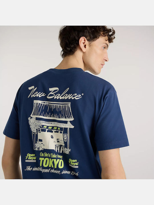 Athletic T-shirt Nb Navy