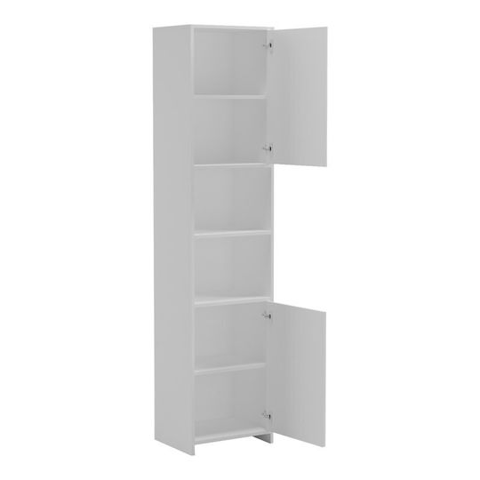 Pakketo Perlina 230-000272 Bathroom Column Cabinet Floor 40x32x175cm White