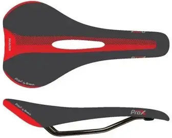 Pro-X Седло за велосипед Черно 277 x 145 mm