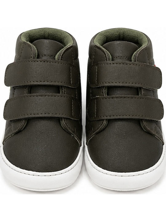 Panino Baby Soft-Sole Boots Khaki