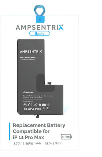 Ersatzakku Iphone 11 Pro Max Ampsentrix Basic