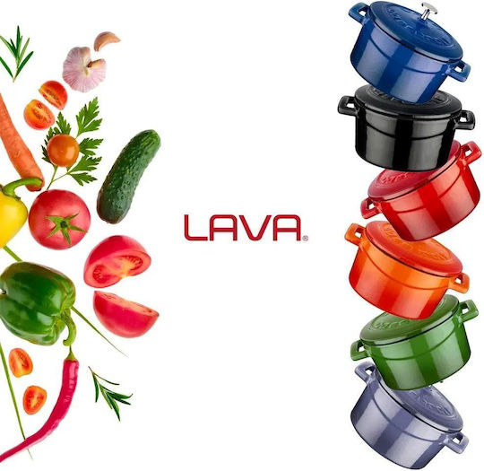 Lava Folk Round Cast Iron Dutch Oven 0.35lt