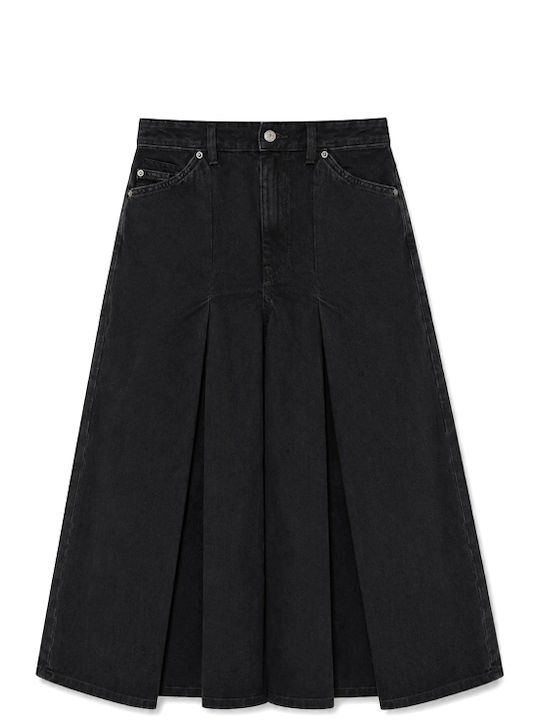 Women's Jean Bermuda Black